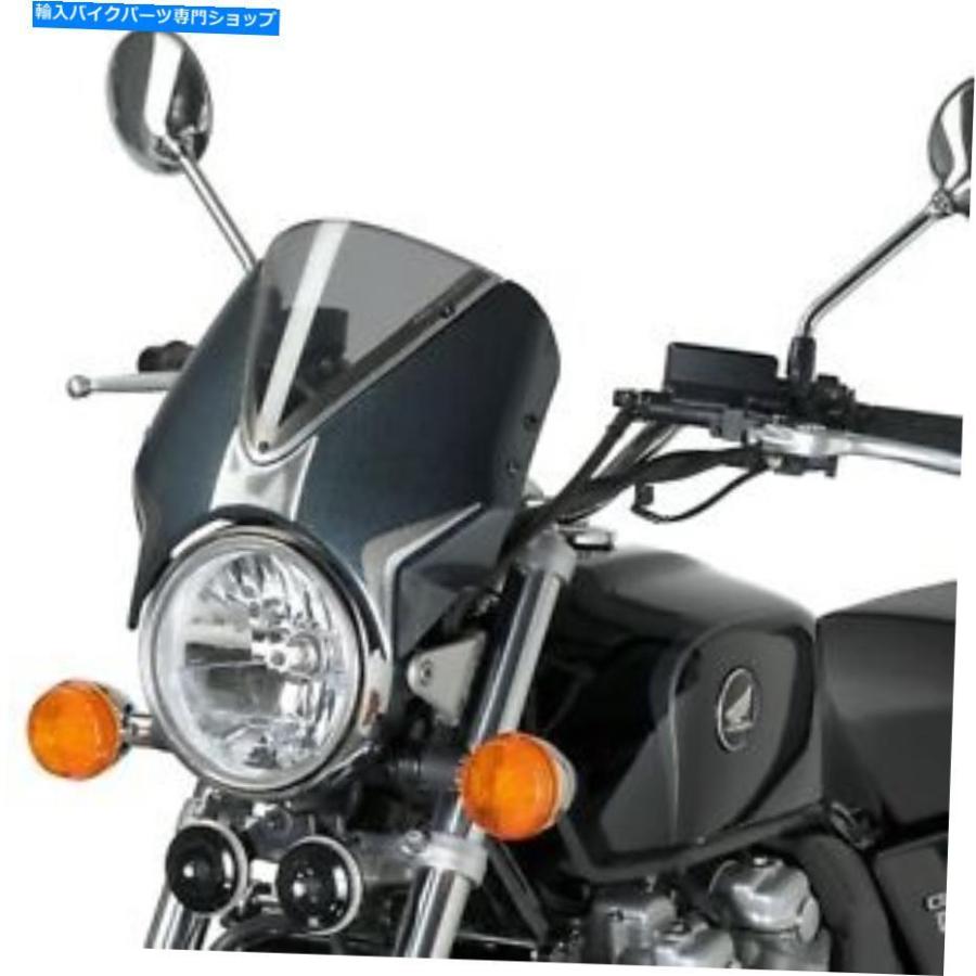 Windshield Puig Retro-Naked Windshieldはホンダにフィットします Puig Retro-naked Windshield Fits Honda