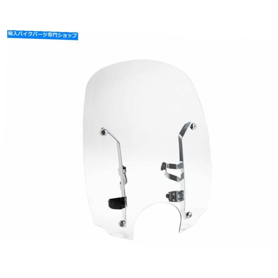 Windshield インドのオートバイクイックリリースクリア21 \"2015-2021 Scout IMC INDIAN MOTORCYCLE QUICK RELEASE CLEAR 21\"" MID WINDSHIELD FOR 2015"