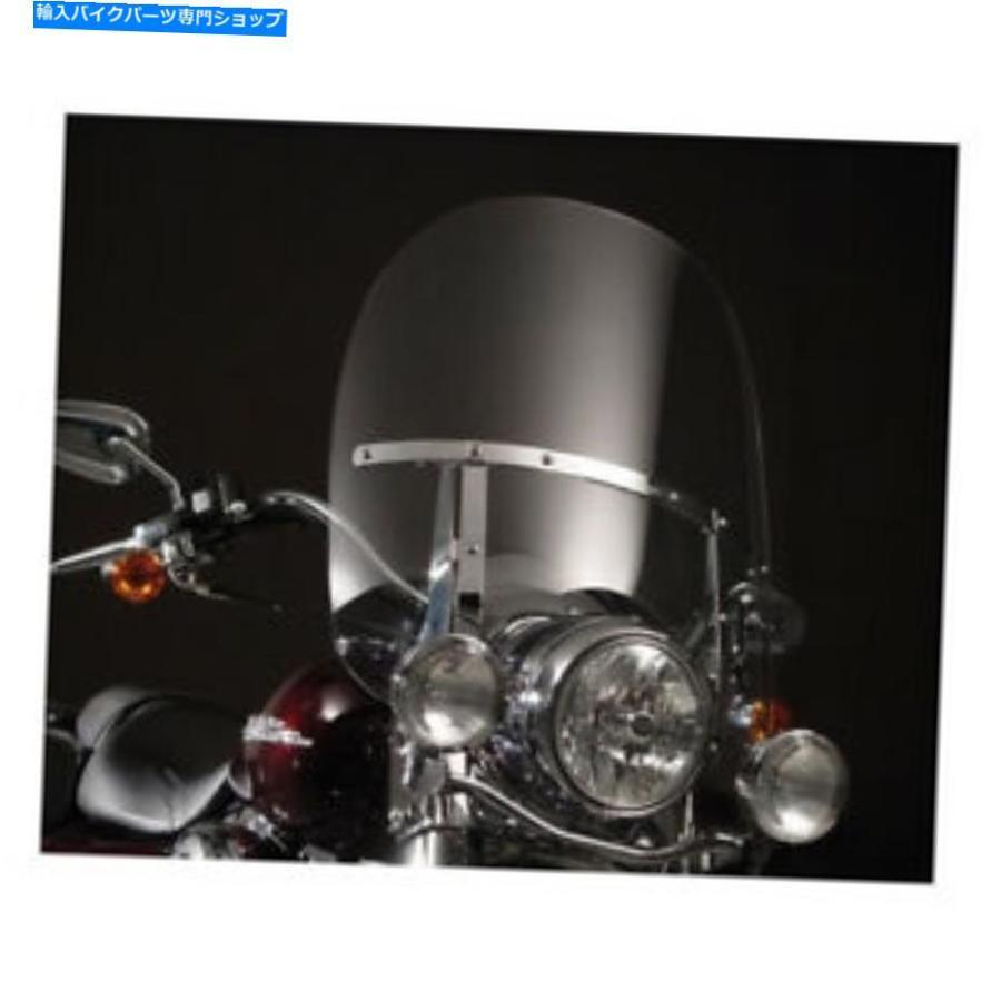 Windshield ハーレー - ダビッドソンFLHR 94-16のための全国サイクルスイッチブレード2アップフロントガラスクリア National Cycles Switchblade 2-up