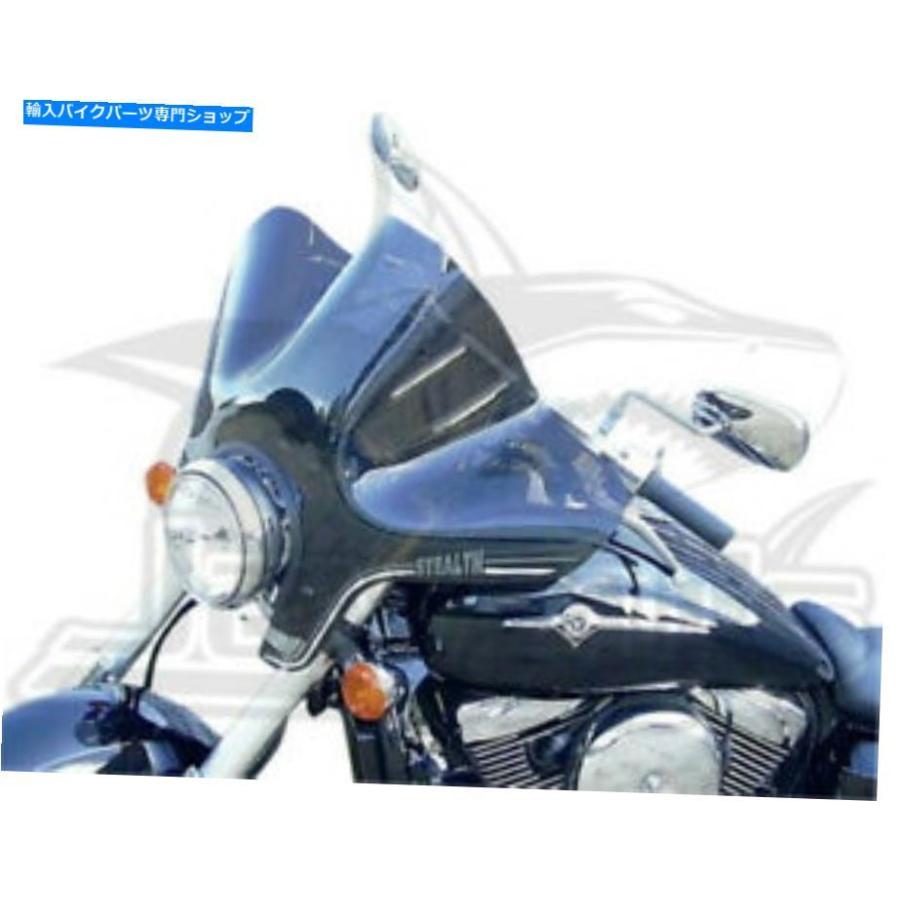 Windshield SS-20ステルスウインドシールドスリップストーマーSS-20ステルスウインドシールドSS-20-SMOIM SS-20 Stealth Windshield Slipstreamer SS- 車、バイク、自転車-スクリーン