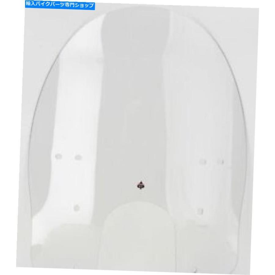 Windshield 19-3 / 8インフレアビルボードWindshield klock werksクリアKW05-01-0217 19-3/8in Flare Billboard Windshield Klock Werks Clear KW05-0