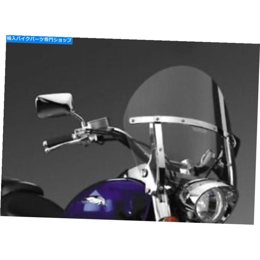 Windshield 1998年から2014年のための澄んだウィンドシールドのみじん切りの丸いサイクルスイッチブレードのホンダVT750C / National Cycle Switchbla