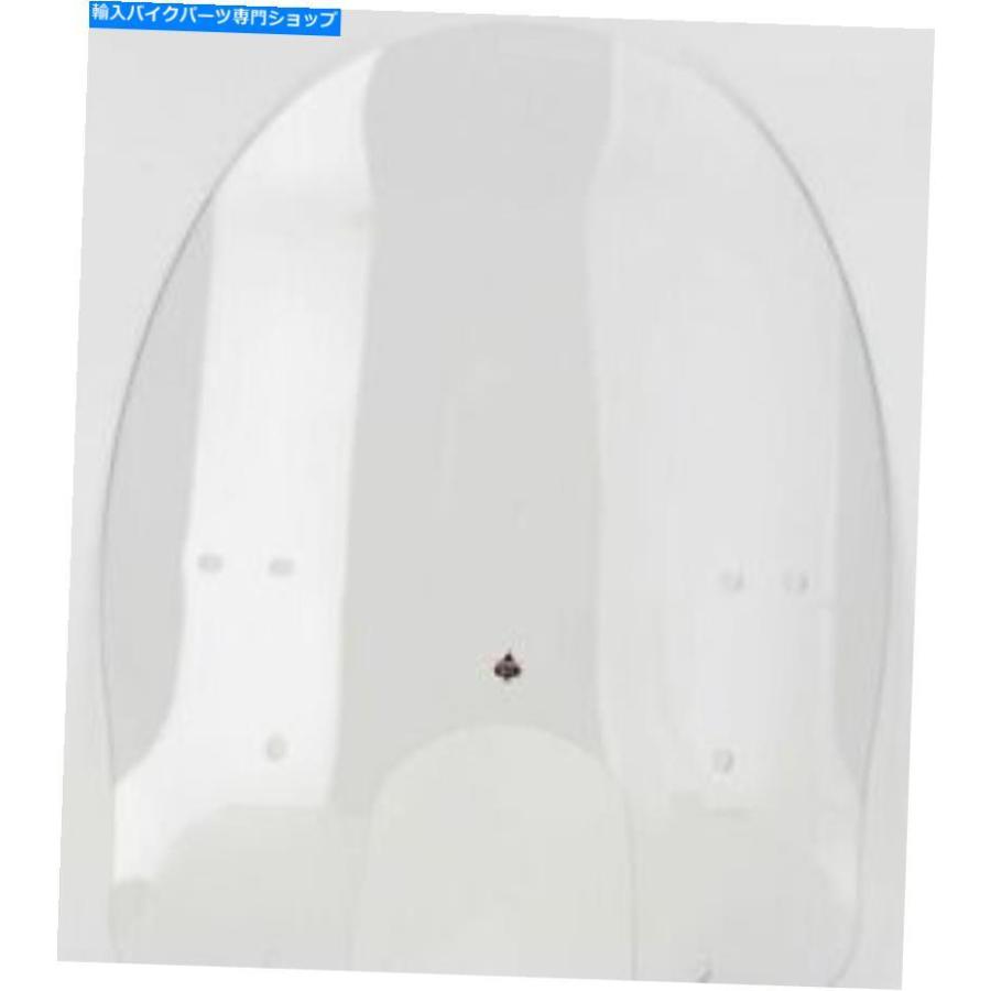 Windshield 16インチ。フレアビールボードのフロントガラスクロックにはクリアKW05-02-0235 16in. Flare Billboard Windshield Klock Werks Clear KW0