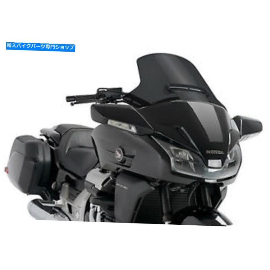 Windshield Puig Touring Windscreenダークスモーク7005F PUIG TOURING WINDSCREEN DARK SMOKE 7005F