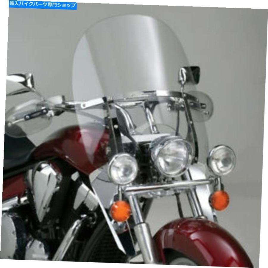 Windshield 国連サイクルN21101スイッチブレード2アップフロントガラスクリア National Cycle N21101 SwitchBlade 2-Up Windshield Clear
