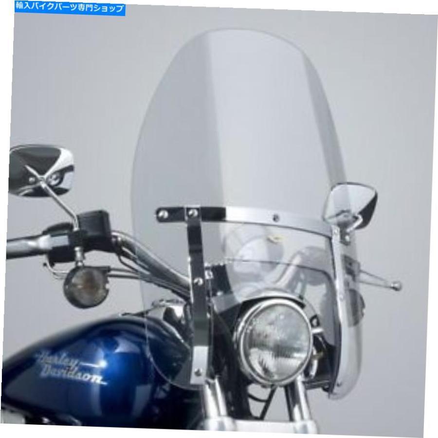 Windshield ナショナルサイクルN2220 - ヘビーデューティカスタムフロントガラス - ハーレー、インド、ホンダ National Cycle N2220 - Heavy-Duty Cus