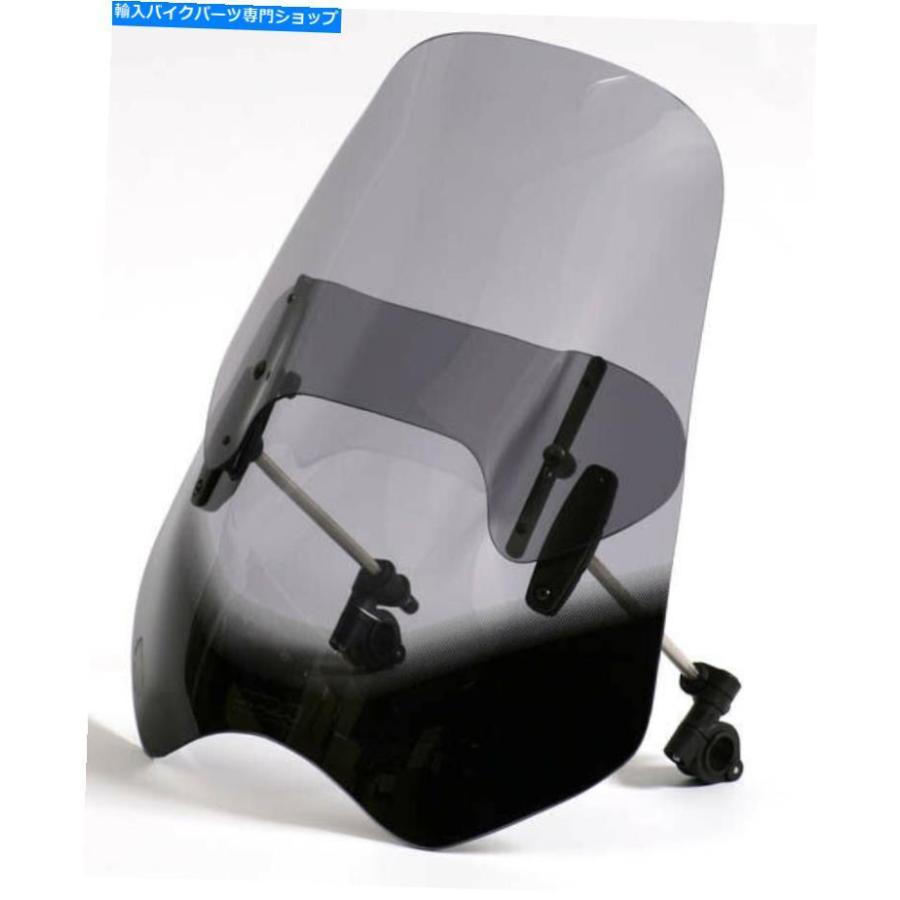 Windshield MRA VARIOツーリングウィンドスクリーン「VTNB」裸バイクスモークグレー MRA Vario Touring Windscreen \"VTNB\"" Naked Bike Smoke Grey"