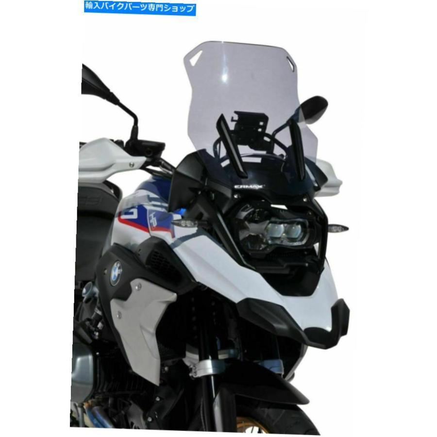 Windshield ERMAXダークスモーク44cmツーリングスクリーンフロント