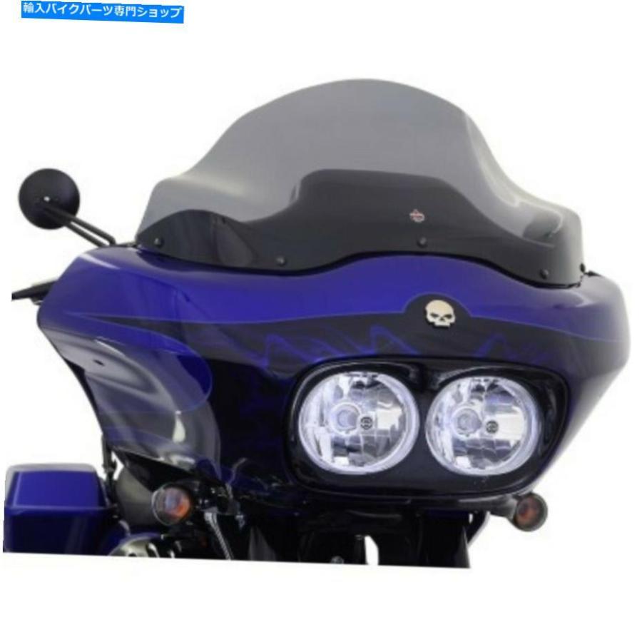 Windshield Klock werks 12 \"ダークスモークフレアスポーツツーリングウインドシールドハーレーロードグライド Klock Werks 12\"" Dark Smoke Flare Spo" 外装パーツ-バイク-車、バイク、自転車