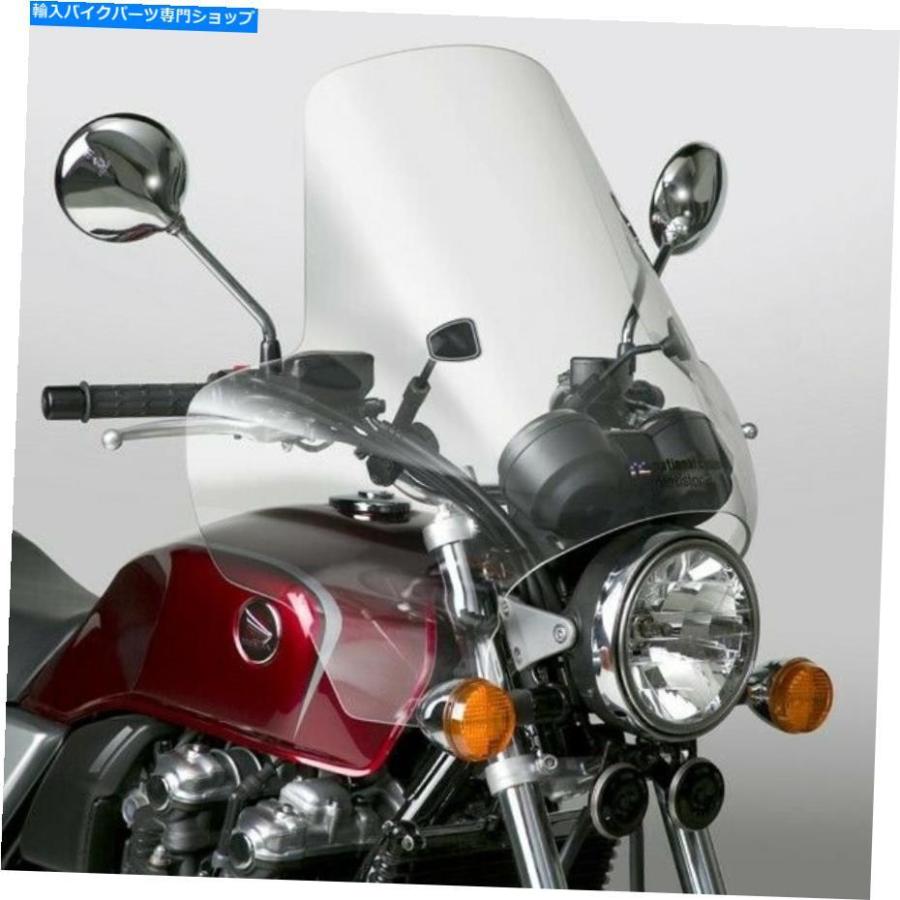 Windshield 国家的循環過程PLEXISTAR 2 WindShieldフェアリング - 読みやすい - 0.875in - N8332-01 National Cycle Plexistar 2 Windshield fair 外装パーツ-スクリーン