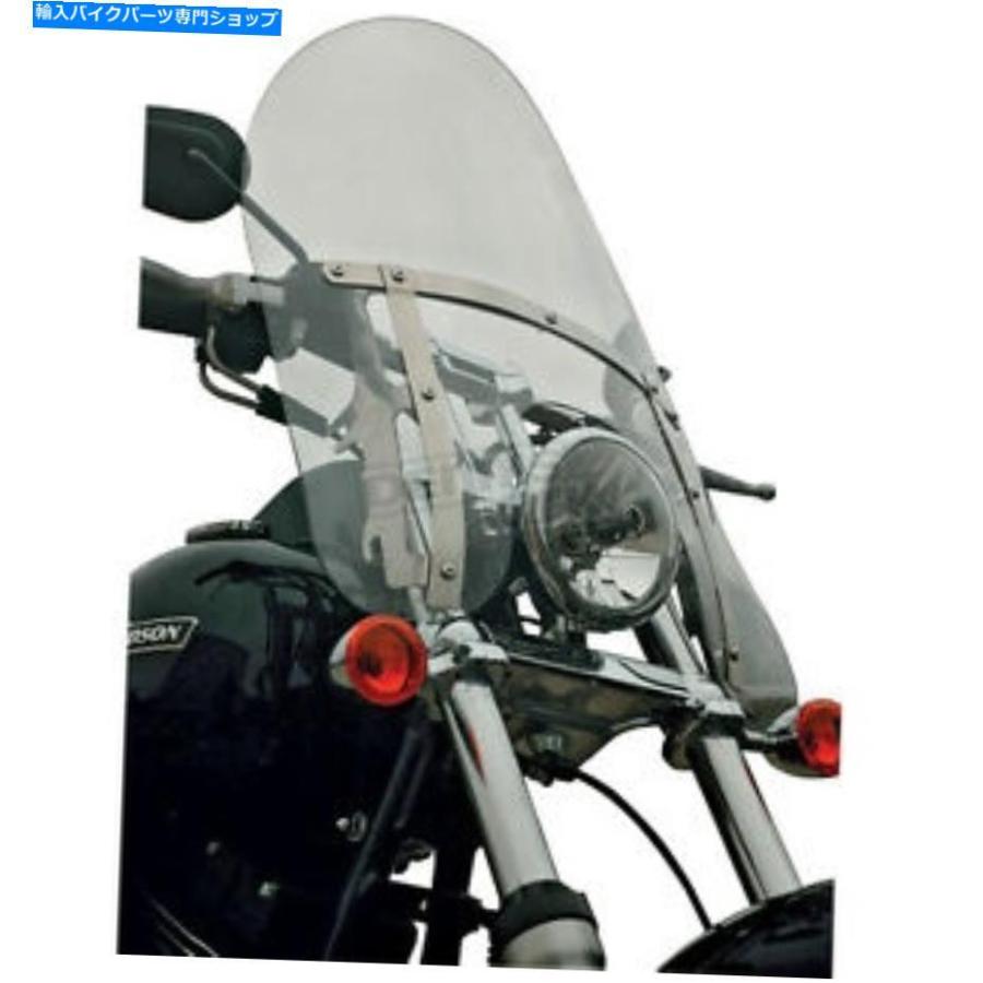 Windshield Klock werks 19.5 In。クリアフレア掲示板ウィンドシールド