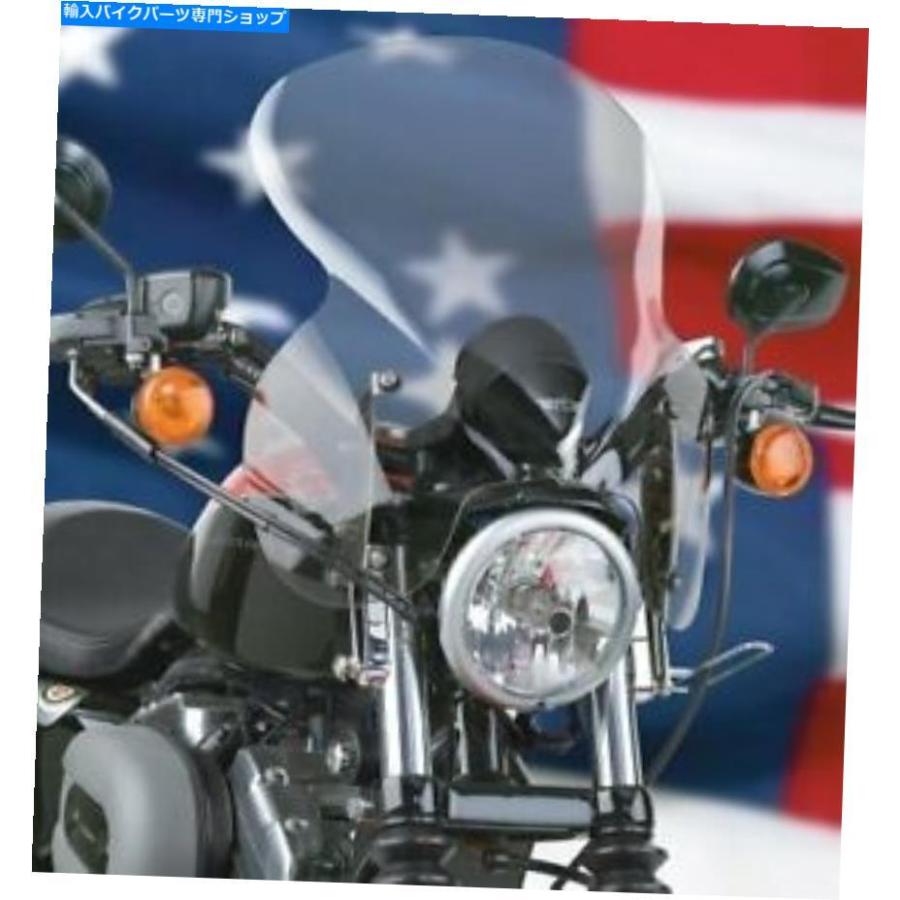 Windshield ハーレーダビッドソン用ナショナルサイクルスティンガークイックリリースライトタントフロントガラス National Cycle Stinger Quick Relea