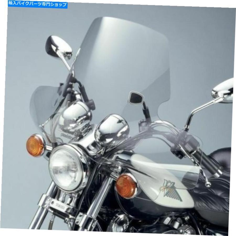 Windshield 国家的循環過程PLEXISTAR 2陳列窓遮蔽物、読みやすいN8262-01 XVS650A VSTARCL553077 National Cycle Plexistar 2 Windshield, Clear スクリーン-外装パーツ