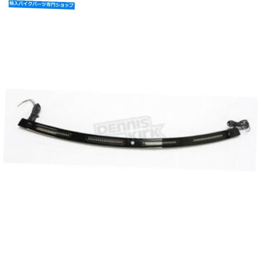 Windshield カスタムダイナミクスグロスブラックウインドシールドトリムw /折りかえし交通信号 - CD-WT-05-B Custom Dynamics Gloss Black Windshield Trim w/ バイク-車、バイク、自転車