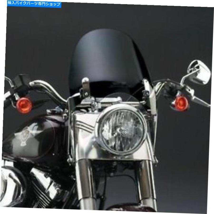 Windshield ハーレーダビッドソンのための国境N21928スイッチブレードの偏向器のティント風防ガラス National Cycle N21928 Switchblade Deflector Ti
