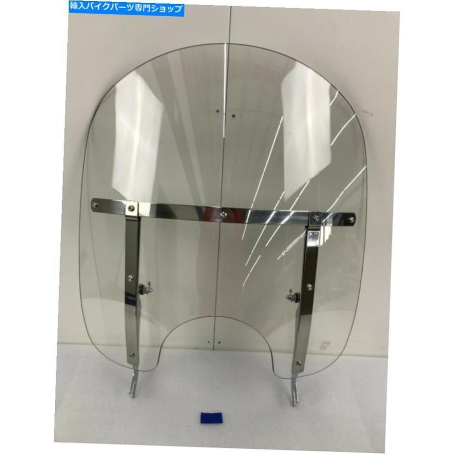 Windshield 2000-2017 OEMハーレー - Davidson FLSTCロープロファイルの取り外し可能なフロントガラス57091-06 2000-2017 OEM Harley-Davidson FLSTC