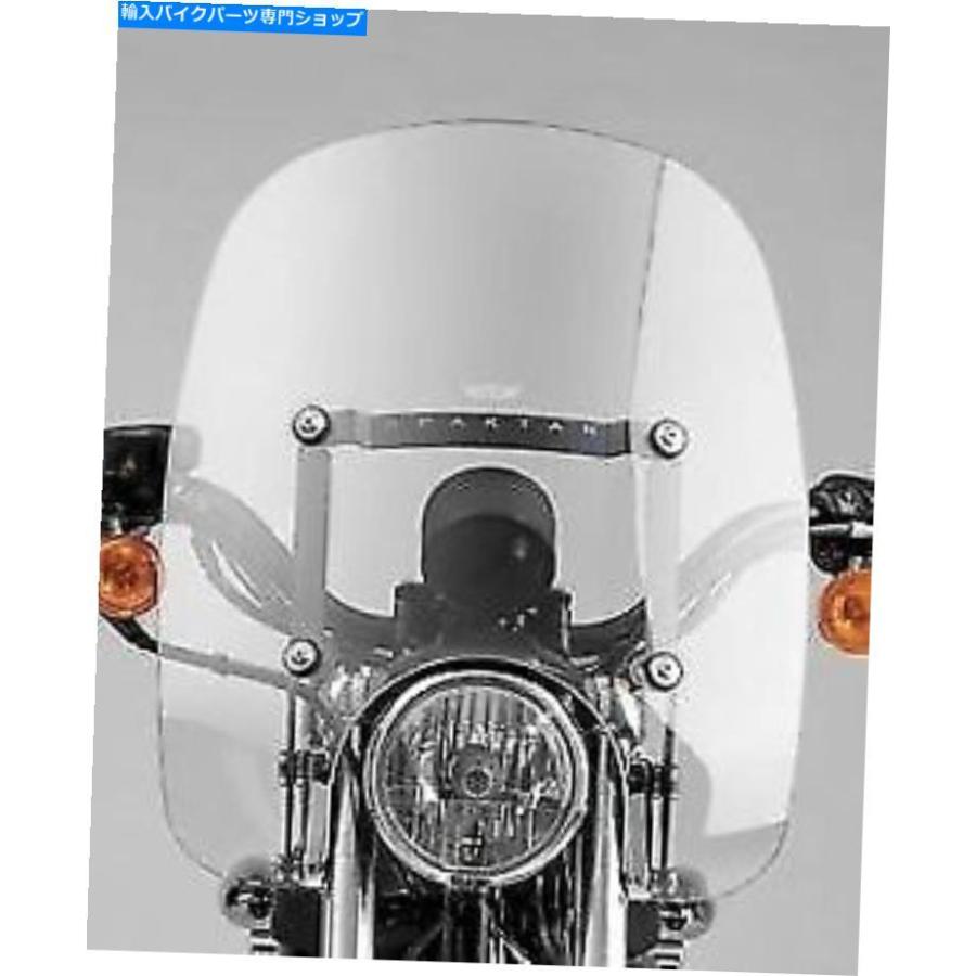Windshield ナショナルサイクルスパルタンQリリースクリアフロントガラス1990-11ハーレーダビッドソンフル National Cycle Spartan Q-Release Clear W