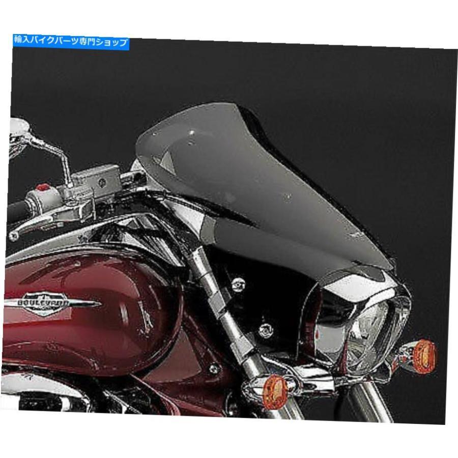 Windshield 06-11スズキM109R N28201のためのナショナルサイクル7ダークタントVstream Windshield National Cycle 7 Dark Tint VStream Windshield fo