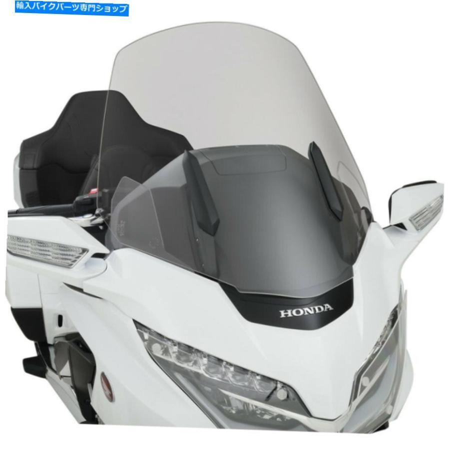 Windshield クロムカスタムツーリングフロントガラス（染め付ける）3-7 / 8 \"|マウサー20-521T Show Chrome Custom Touring Windshield (Tinted) 3-7/8\"" Tal" スクリーン-車、バイク、自転車-外装パーツ