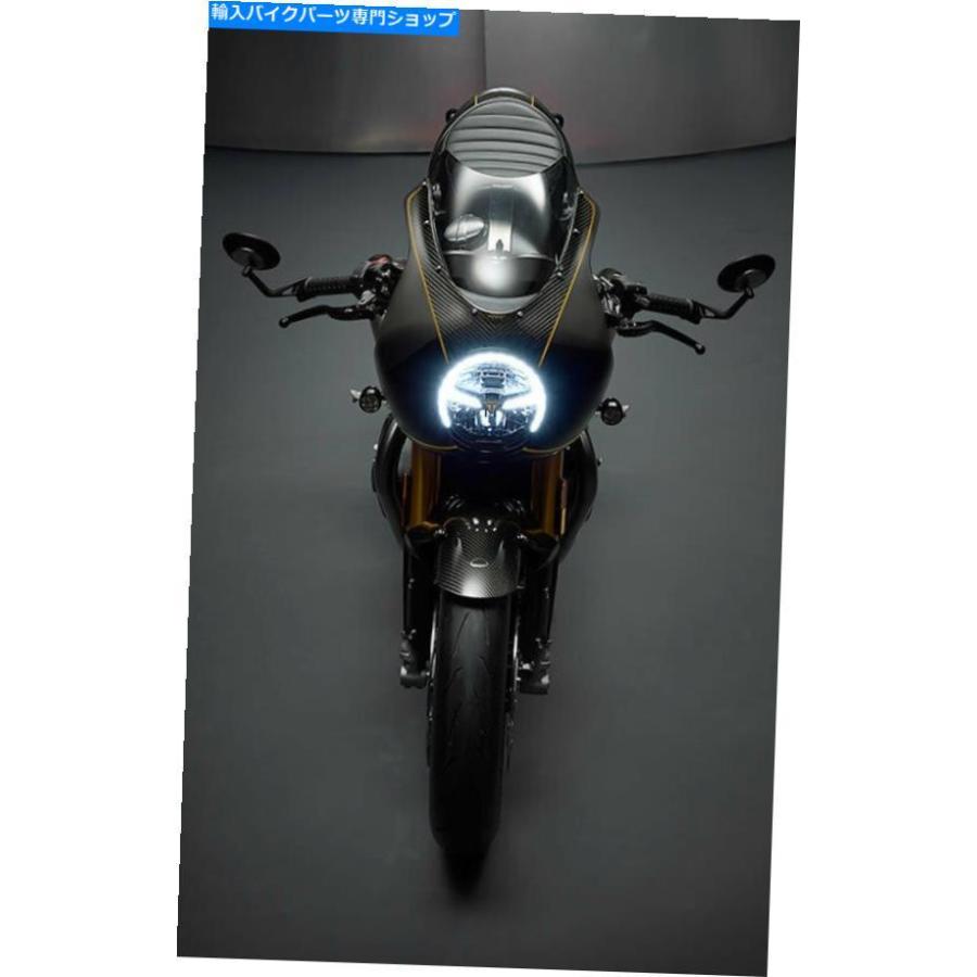 Windshield Threats Thruxton TFC着色ウィンドスクリーン - スモーク