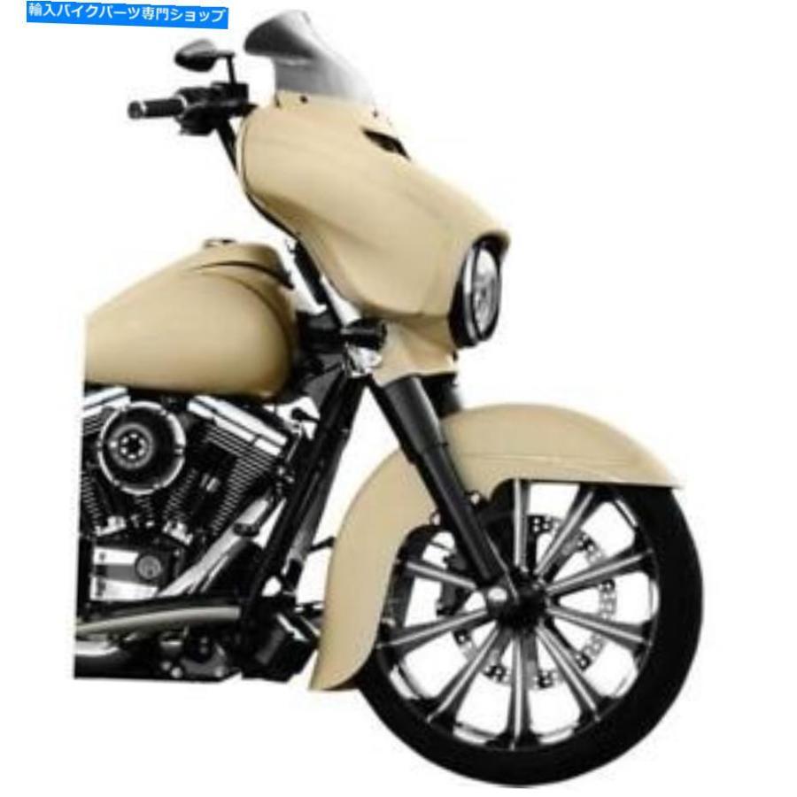 Windshield Klock Werksフレア14 \"ダークスモークウィンドシールド98-13ハーレーロードグライドFltr Fltrx Klock Werks Flare 14\" dark smoke windshi