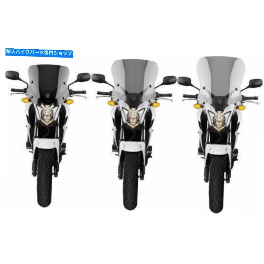 Windshield N20054ZnationalサイクルVStream WindShield、15.25in./dark Tint N20054 CB500F 13-14 N20054zNational Cycle VStream Windshield, 15.25