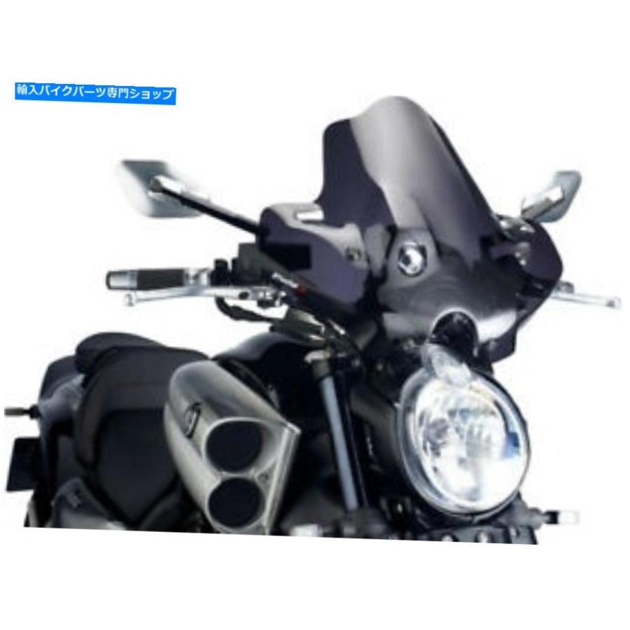 Windshield Puig Windscreenの裸の新しいGen Sport Dark Smope 4952F Puig Windscreen Naked New Gen Sport Dark Smoke 4952F