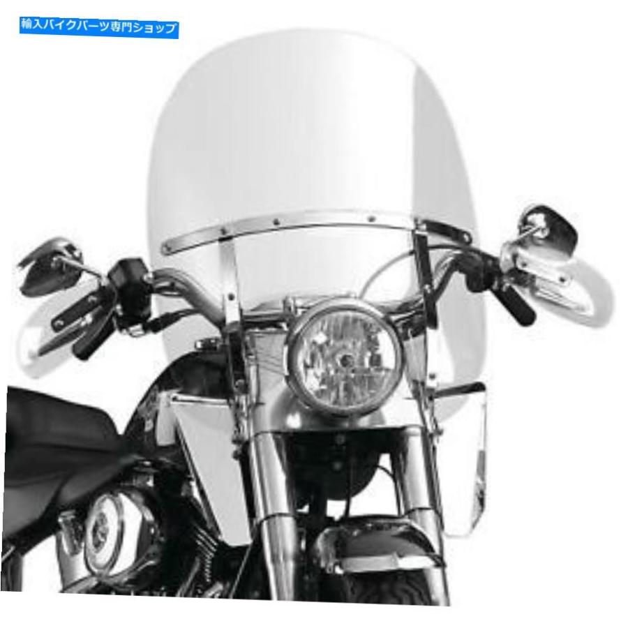 Windshield ナショナルサイクルクリアスイッチブレード2アップフロントガラスN21131A. National Cycle Clear SwitchBlade 2-Up Windshield N21131A