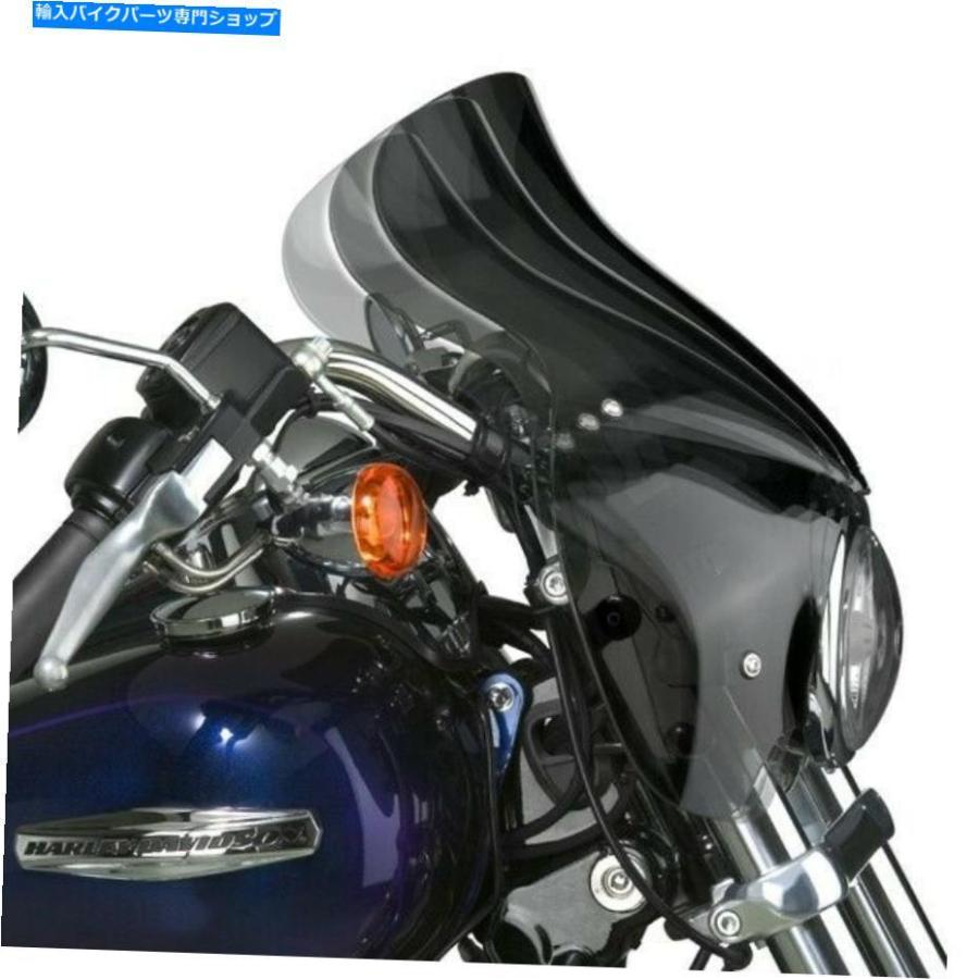Windshield ハーレーフルズモデルのための国民制クイックリリースフェアリング - ダークグレー - N21603 National Cycle Quick Release Fairing for H