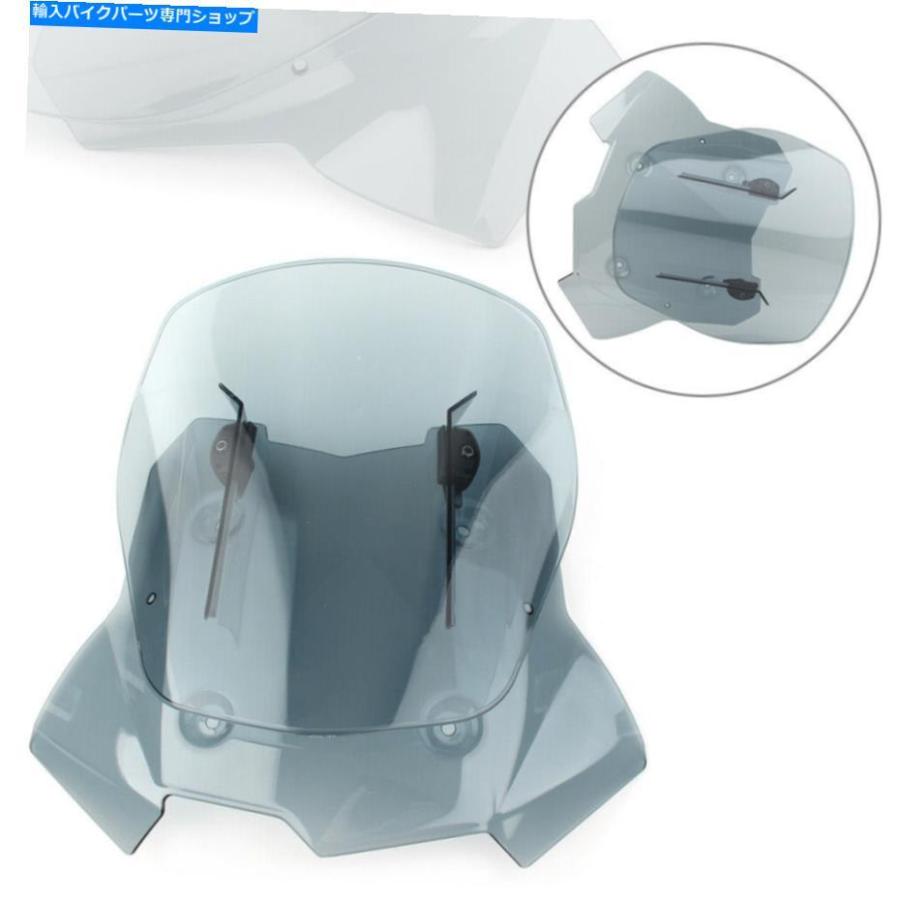 Windshield BMW F750GS F850GS 2018-2020 A1の利益の調節する能力のあるなモトの向こう正面玻璃の気流映写幕 Adjustable Moto Windshield WindScreen fo 外装パーツ-バイク-車、バイク、自転車