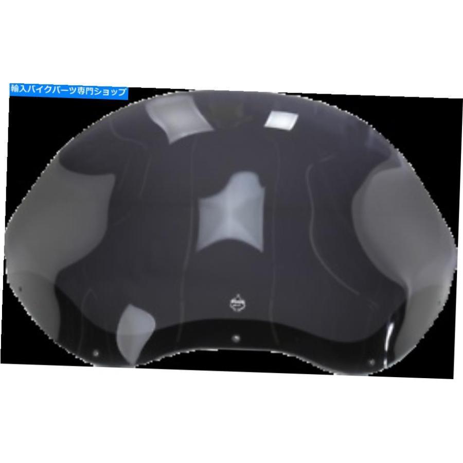 Windshield klock werks 14 \"フレアシリーズWindshield - ハーレーのための暗い煙Kw05010257 Klock Werks 14\" Flare Series Windshield - Dark Smoke