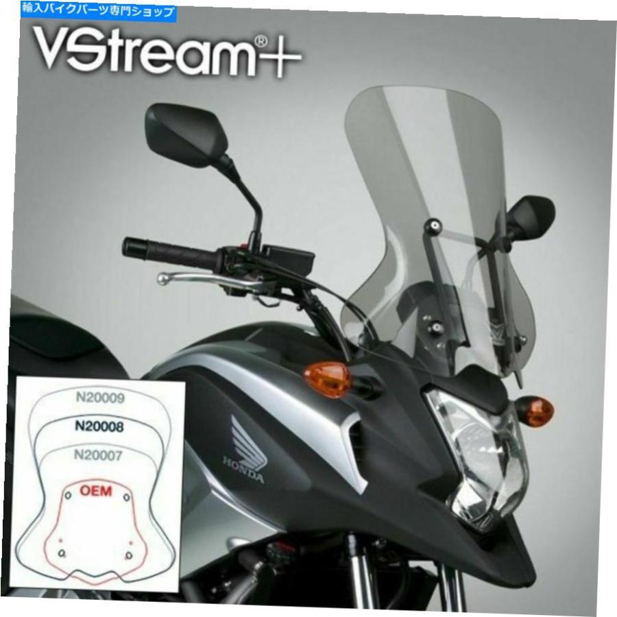 Windshield 国連サイクルVStream Windshield、18.5in./Light Tint N20008 National Cycle VStream Windshield, 18.5in./Light Tint N20008