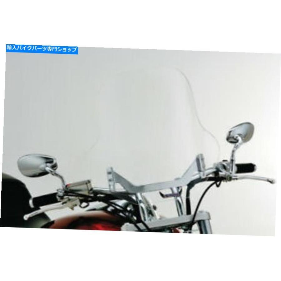 Windshield スリップストーマB-Wing WindShield読みやすい15 \"7/8\""＆1 \""BW15-C Slipstreamer B-Wing Windshield Clear 15\"" Fits 7/8\"" \u0026 1\"" BW15-C" スクリーン-バイク