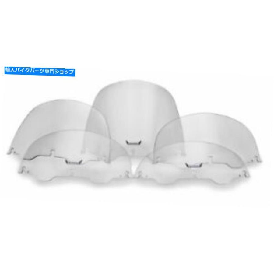 Windshield スリップストーマの交換用フロントガラスの透明タルサツルーが通気口T166V-C Slipstreamer Replacement Windshield Clear Tulsa Touring w