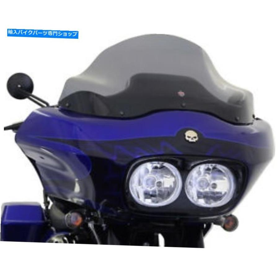 Windshield klock werksフレア12 Mark Smook Shook for Harley