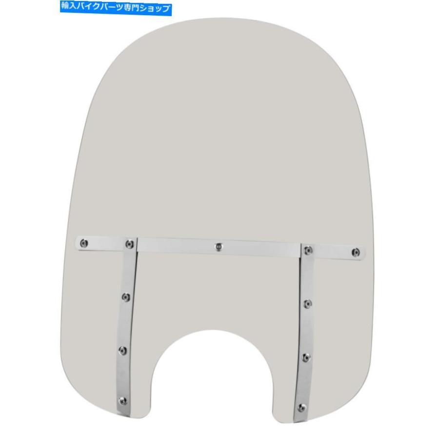 Windshield メンフィス色取り21 \"表どおりの利益のMemphis Fats Windshields MEM3419 MEMPHIS SHADES 21\"" MEMPHIS FATS WINDSHIELDS FOR STREET MEM3419" 車、バイク、自転車-外装パーツ-スクリーン
