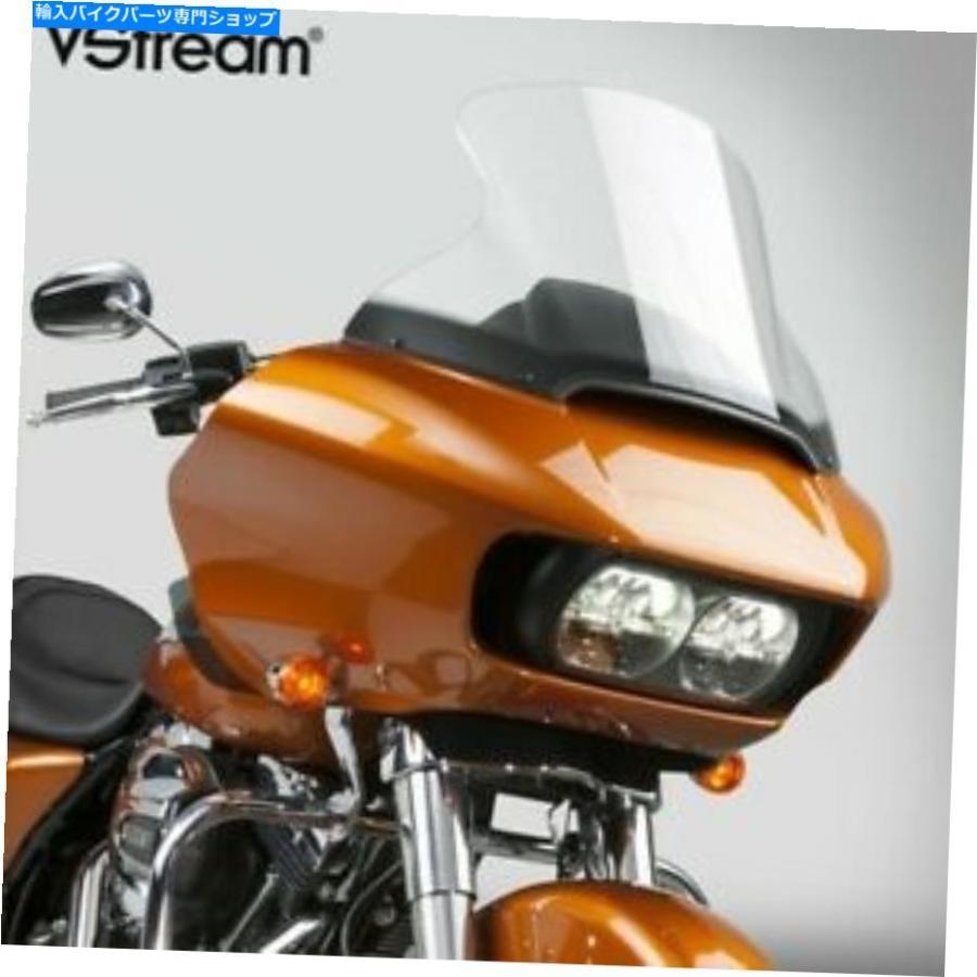 Windshield ナショナルサイクルVSTREAM CLEAR 16「ハーレー・フロー・FLTRU / FLTRX N20431用ウィンドスクリーン National Cycle Vstream Clear 16\" W"