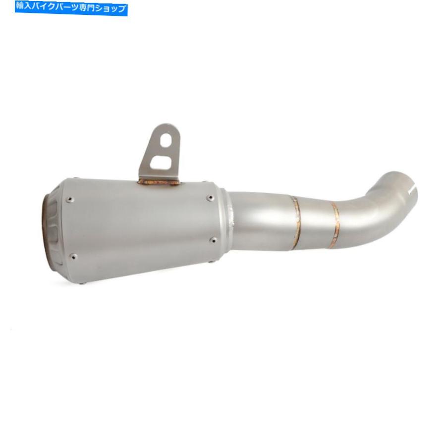 マフラー ヤマハYZF-R3 2015-2021のためのオートバイのステンレス鋼の排気マフラースリップ Motorcycle Stainless Steel Exhaust Muffler Slip on Forの画像