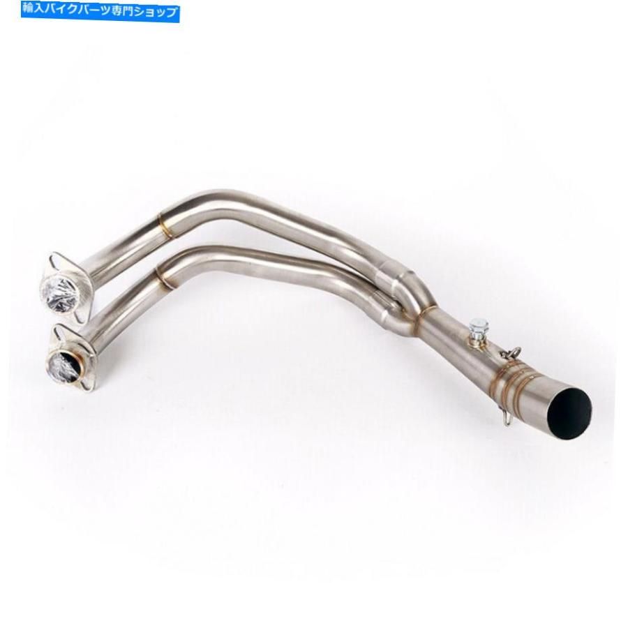 マフラー ヤマハMT-07 FZ07のためのオートバイの排気ヘッダーのフロントリンクパイプ51mmのマフラー Motorcycle Exhaust Header Front Link Pipe 51mmの画像
