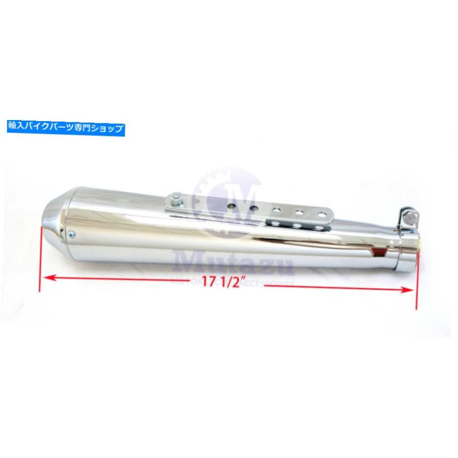 マフラー ホンダNC700X NC 700X用ムルズメガホンショックマフラー排気管 Mutazu Megaphone shorty muffler exhaust pipe for Honda NC700X NC 700X_1