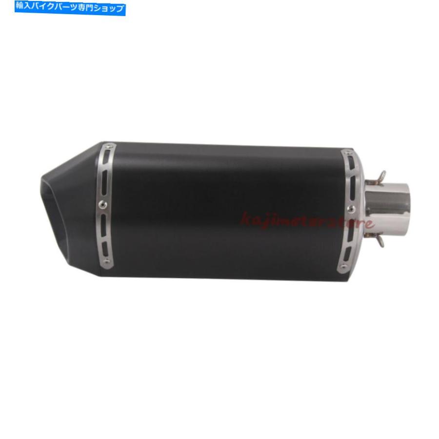 マフラー 38-51mmオートバイATVバイクスリップオン排気マフラーパイプ先端DBキラーサイレンサー 38-51mm Motorcycle ATV Bike Slip-on Exhaust Muffleの画像