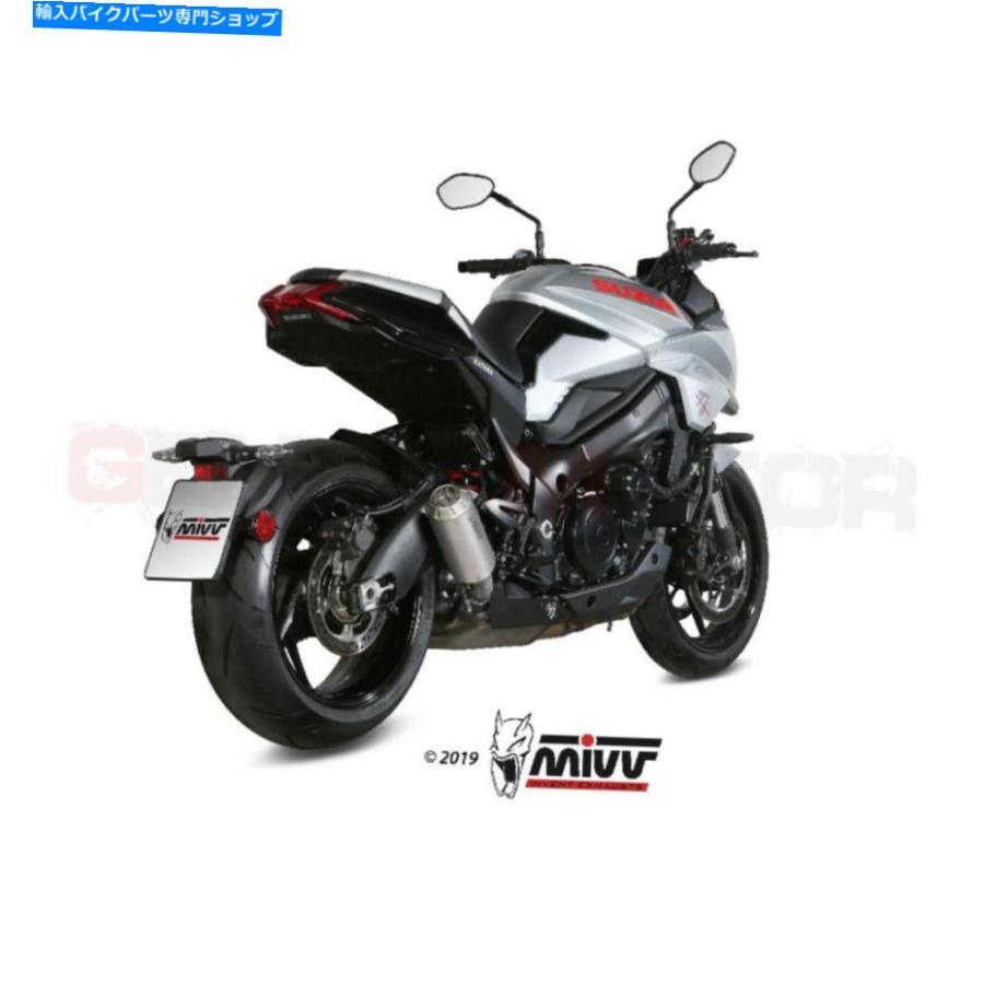 マフラー スズキGSX-S 1000カタナ2019> 2020のためのMIVVエキゾースト