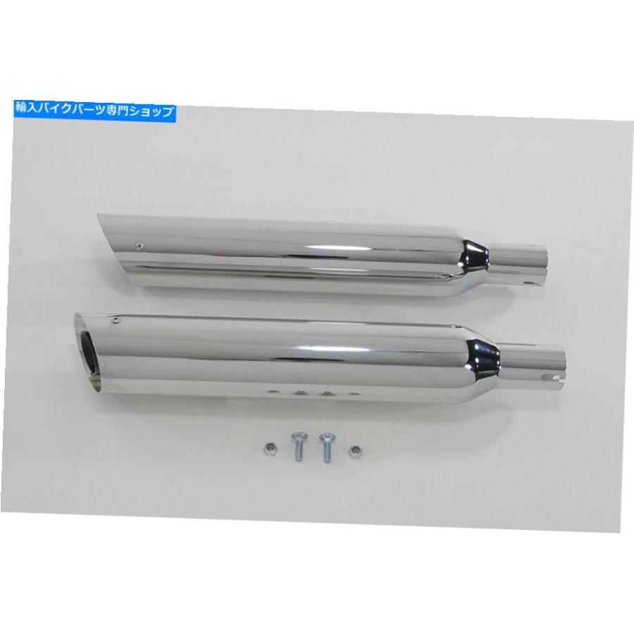 えり巻き サイドスラッシュスタイルスリップオンマフラーセットフィットハーレーダビッドソン Side Slash Style Slip-On Muffler Set fits Harley-Dav