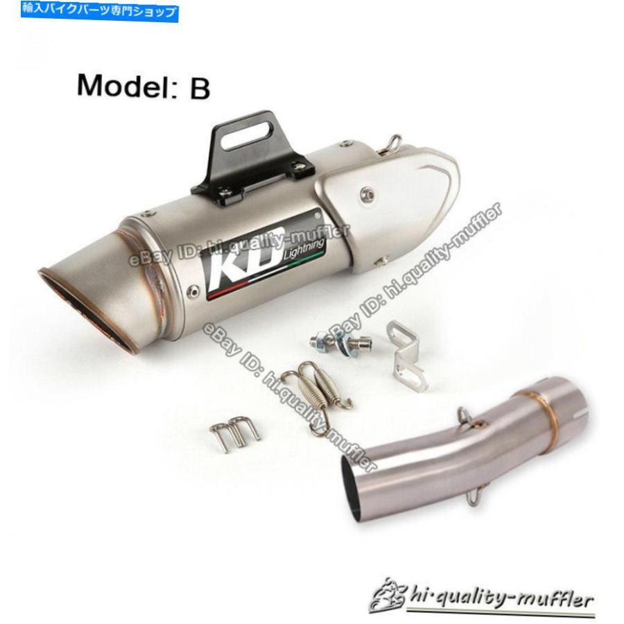 マフラー Suzuki SV650 2003-2015オートバイの排気マフラーパイプミドルコネクトパイプ For Suzuki SV650 2003-2015 Motorcycle Exhaust Muffler Pipeの画像