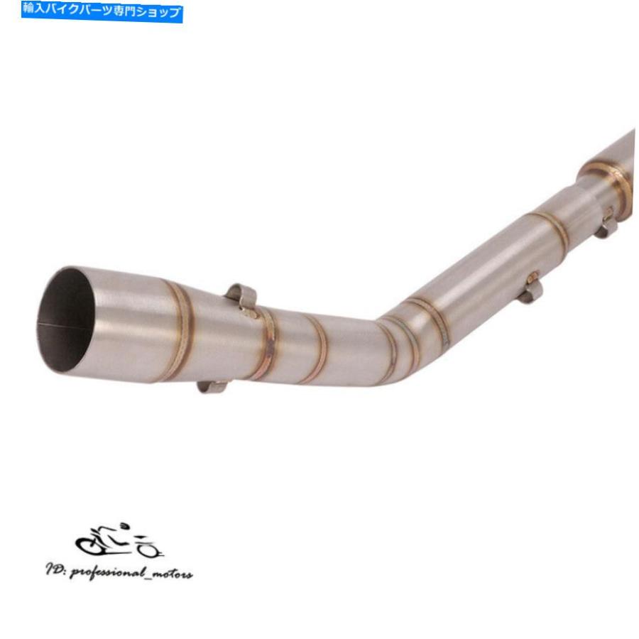 マフラー ヤマハYZF R15 V3 2020モーター排気フロントヘッダーリンクパイプ51mmマフラー For Yamaha YZF R15 V3 2020 Motor Exhaust Front Header Lin_2