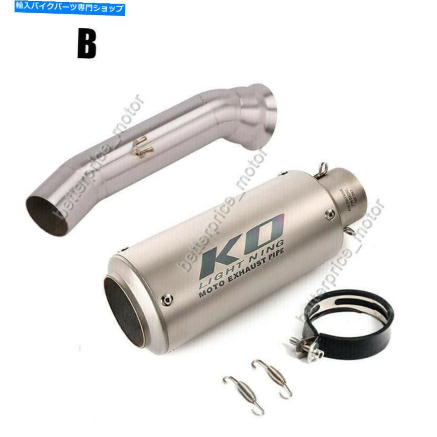 マフラー DUCATI HyperMotard 821 / HyperStrada 821排気マフラーのヒントミッドリンクパイプ For Ducati Hypermotard 821 / Hyperstrada 821 Exhaustの画像