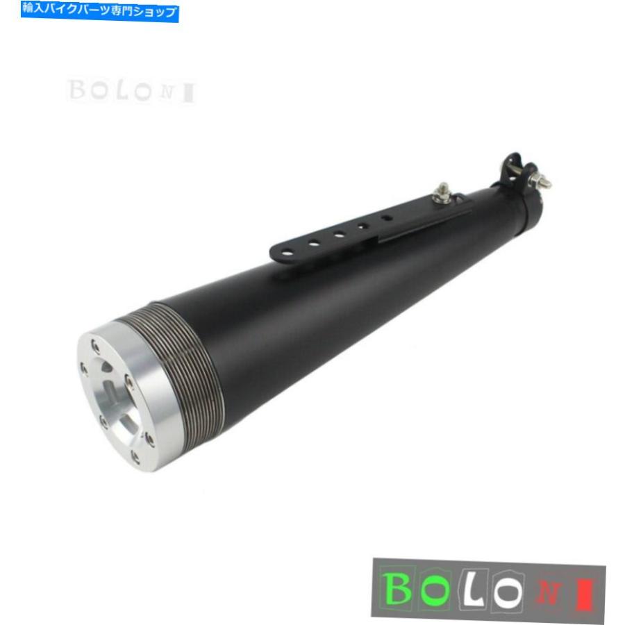 マフラー CBR650F CB190R CB190Rのオートバイマフラーの37-45mmの排気管スリップCB190R CBR250 37-45mm Exhaust Pipe Slip On Motorcycle Muffler For_2