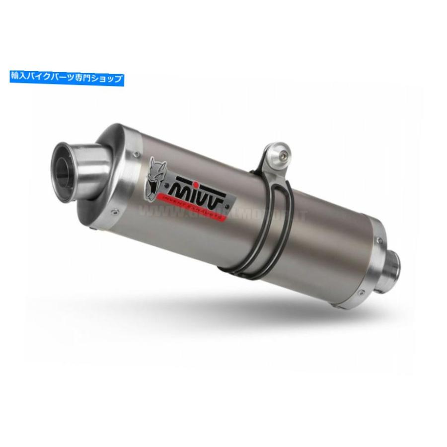 マフラー MIVVエキゾーストマフラーオーバルチタンヤマハYZF 1000 R1 2003 03 Mivv Exhaust Muffler Oval Titanium Yamaha Yzf 1000 R1 2003 03の画像