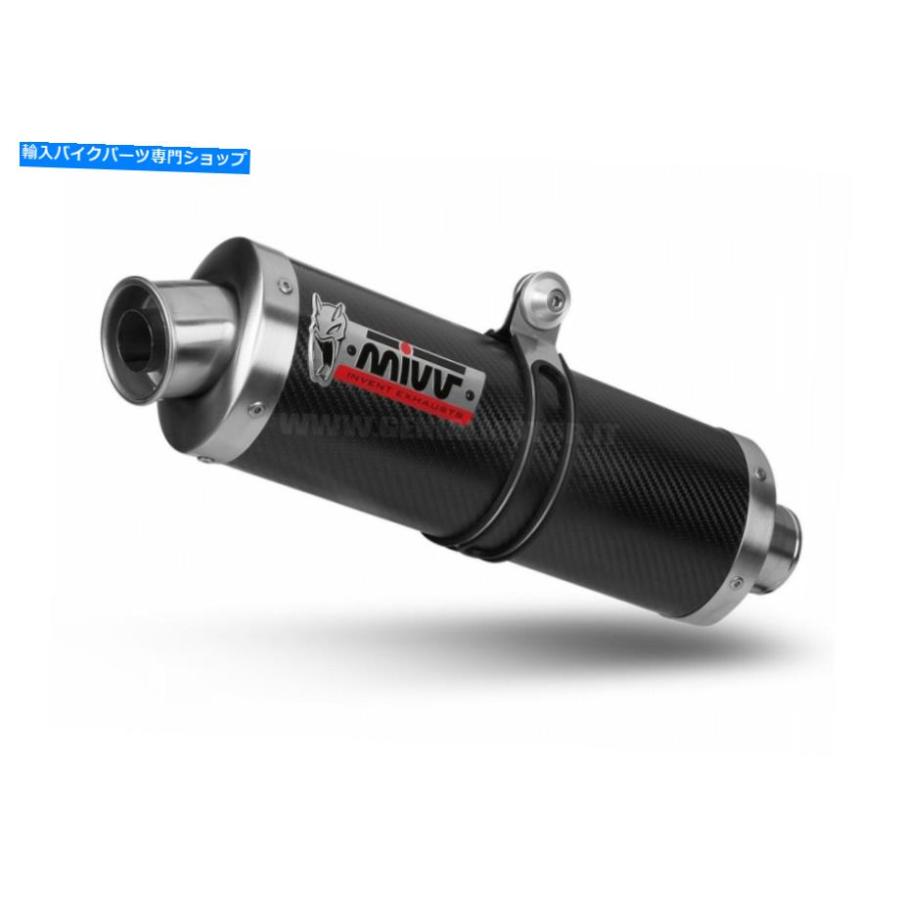 マフラー MIVVエキゾーストマフラーオーバルカーボンファイバーヤマハFZ1 FZ1 FAZER 2011 11 Mivv Exhaust Muffler Oval Carbon Fiber Yamaha Fz1 Fz1の画像