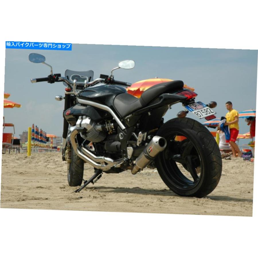 なお マフラー Moto Guzzi Griso 1100/1200 8V QD排気システムツイン